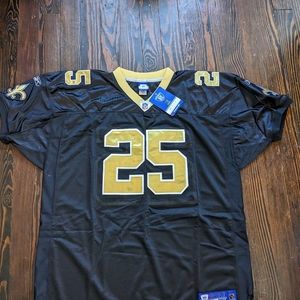 New Orleans Saints #25 Reggie Bush NFL Reebok size 58 nwt